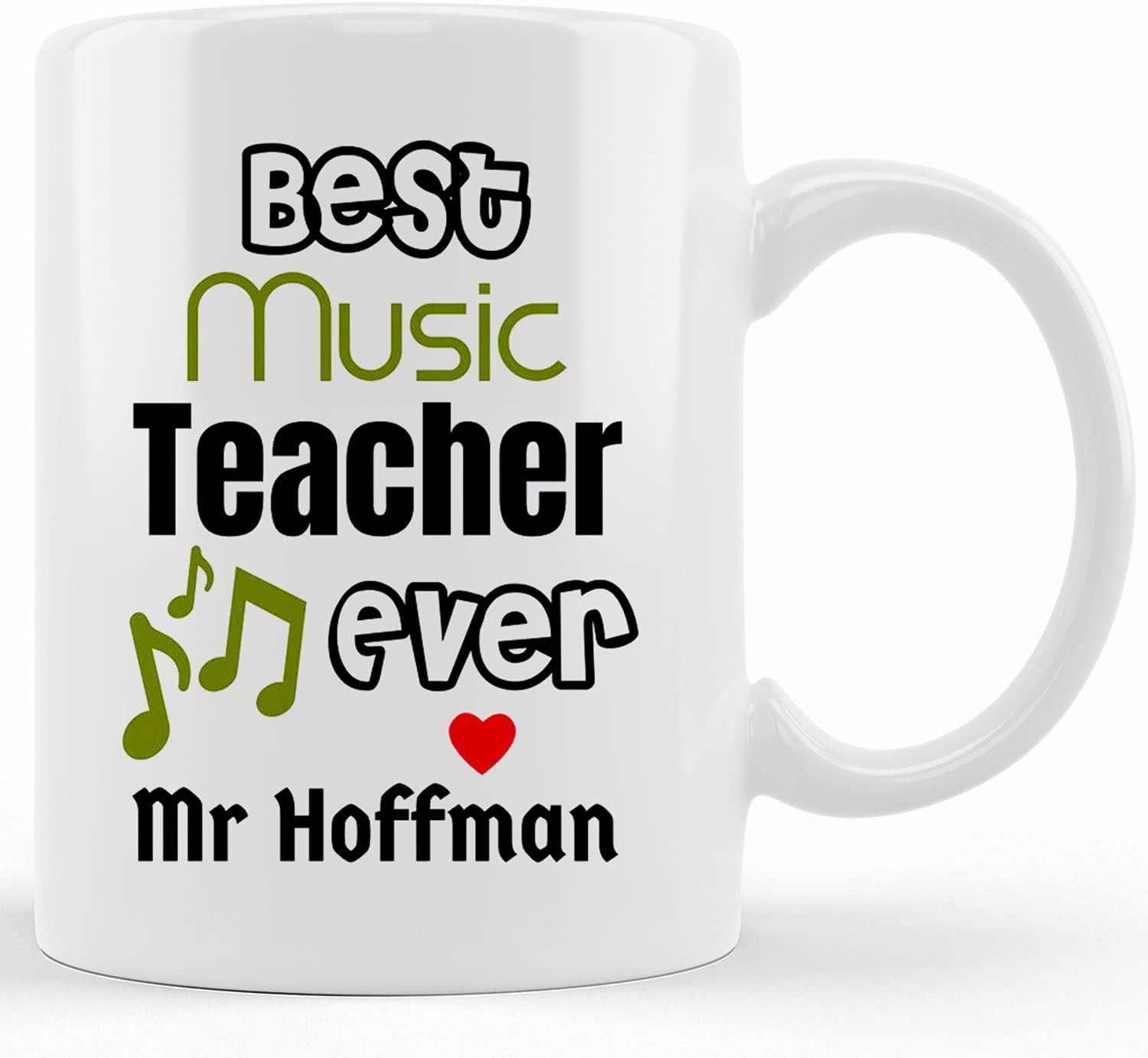 Music Teacher Gift Teacher Mug Best Teacher Thank You Gift Teacher
