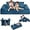 Navy Blue, variant on Betterhood Large Imaginative Play Couch Sofa for - Creative Furniture Play Set for Bedrooms, Playrooms, to Teen - Blue