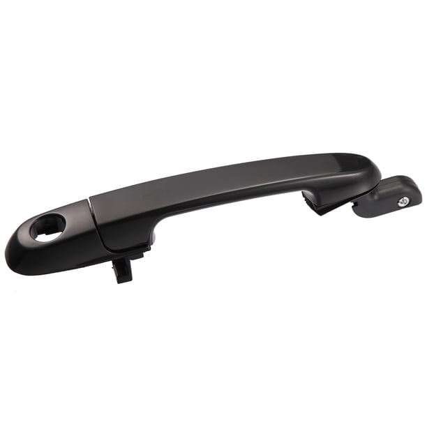 Unique Bargains ABS Negro Manija de puerta exterior con orificio para llave Lado izquierdo del conductor para Hyundai Accent 2006-2011 82650-1E050