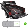 thumbnail image 2 of Soft Roll Up Truck Bed Tonneau Cover for 2009-2024 Ford F-150 F150 6.5FT (78") Fleetside Bed, 2 of 7