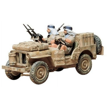 Tamiya 1/35 Military Miniature Series No.33 British Army SAS Jeep Plastic Model 35033