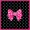 Black Pink, variant on Erosebridal Purple Princess Bow Twin Quilt Set for Boys Girls, Kawaii Buffalo Twin Coverlet Set, 2pcs