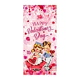 thumbnail image 1 of TIELUTT Décorations de la Saint-Valentin 6x3 Pi Couverture de Porte de la Saint-Valentin Grand Cœur Rouge Suspendu Rideaux Extra Larges Couverture Rideau de Douche pour Hommes Rideau de Douche Robuste Rideaux Bloquant la Chaleur, 1 of 6