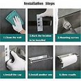 thumbnail image 5 of BR Soporte para toallas de papel de cocina montado en la pared de acero inoxidable, 5 of 5