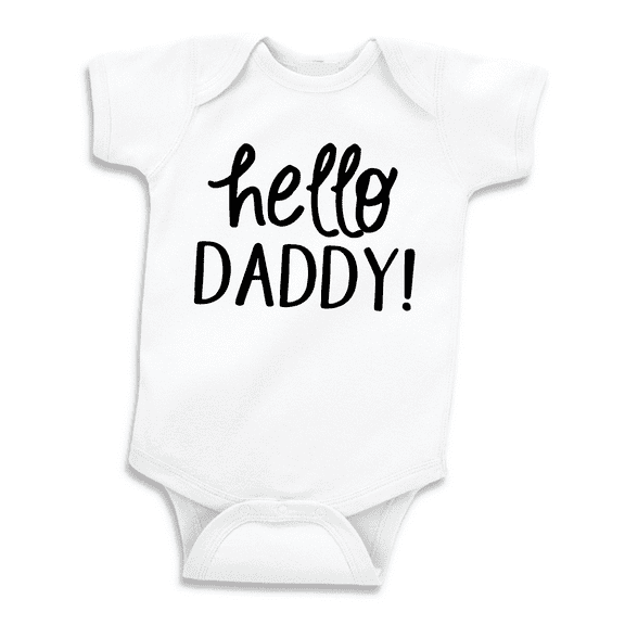 Bump and Beyond Designs Hello Daddy! Pregnancy Announcement
