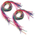 thumbnail image 2 of 64 piezas de cuerda para el cabello para trenzas, coloridas extensiones de cabello para niña africana, banda de cuerda con gradiente, accesorios para coleta para el cabello, adorno para el cabello, 2 of 5