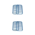 thumbnail image 1 of Moyic 2 pack/lote rejilla para asar fácil de limpiar y duradera resistente a altas temperaturas azul azul 2Conjunto, 1 of 6