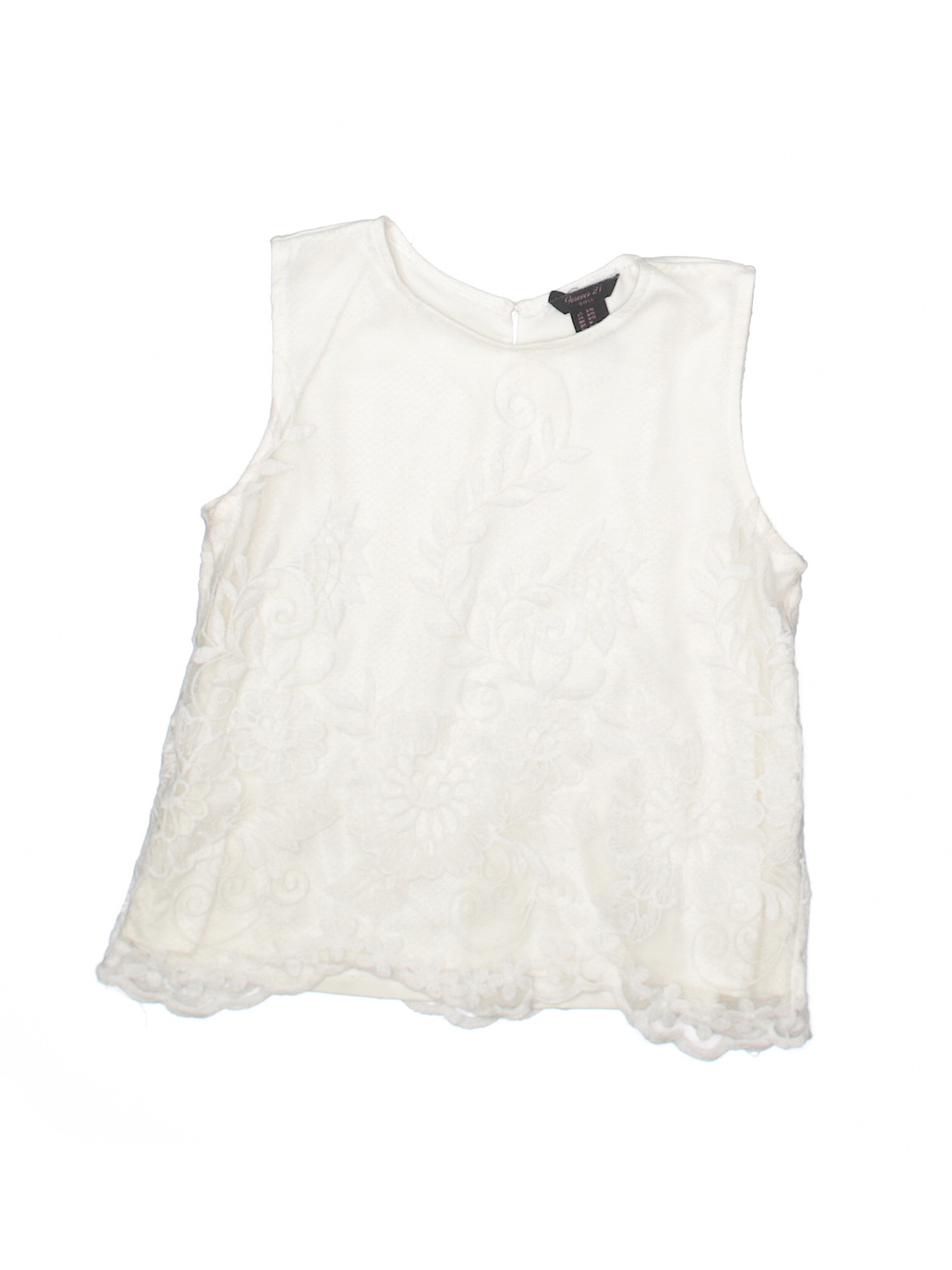 forever 21 sleeveless blouse