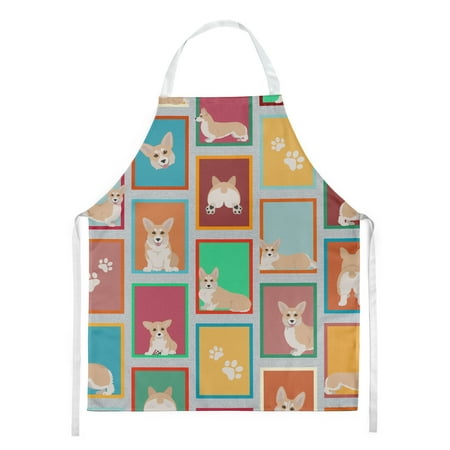 

Lots of Fawn Pembroke Corgi Apron 27 in x 30 in