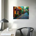 thumbnail image 4 of ONETECH  Mexican Village Painting, Mexican Art Prints, Mexican Art Decor, Mexican Art Poster, Mexican Folk Art, Mexican Wall Art, Modern Mexican Art   20x16in, 4 of 6