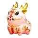 thumbnail image 5 of Recipiente de porcelana con figuras de dragones del año chino, estatua decorativa, cerdito Blanco, 5 of 9