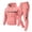 Light Pink, variant on Angala Hoodie Tracksuit Soft Jogger Outfit With Zippered Hooded Sweatshirt And Comfortable Pants For Casual Wear And Athletic Handsome Cozy Men's Suits