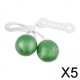 thumbnail image 1 of 5xnovedad Swing Bump Ball Juguetes Para Niños Para Eventos En Interiores Bolsa De Regalos Juguetes Verde 5 piezas, 1 of 8