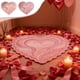 thumbnail image 1 of Felpudo de entrada con forma de corazón | Alfombra de poliéster absorbente y antideslizante de 40,6 x 50,8 cm | Decoración para San Valentín, puerta, baño, cocina | Blanco, duradero, resistente a la, 1 of 6