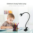thumbnail image 2 of DEELLEEO USB Power Lamp Reading Book Light With Holder Clip Flexible Table Lamp Study Reading Lamps Bedside Table Bedroom Decor Nightlamp, 2 of 7