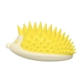 thumbnail image 4 of Serenable Scalp Massager Shampoo Brush,Scalp Scrubber,Head Scrubber,Cute,Hair Brush Exfoliator Hedgehog Shape Soft Silicone Scrub Brush Yellow, 4 of 9