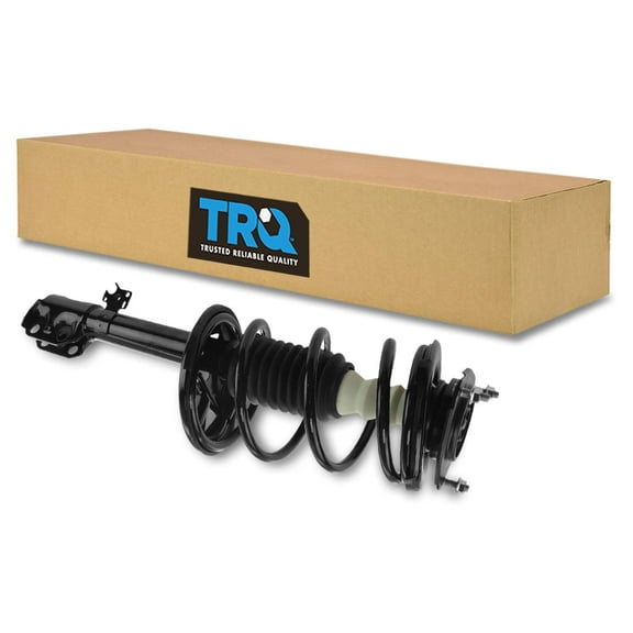 TRQ Front Left Complete Strut & Coil Spring Assembly Drivers Side Fits Select 2001-2005 Toyota RAV4