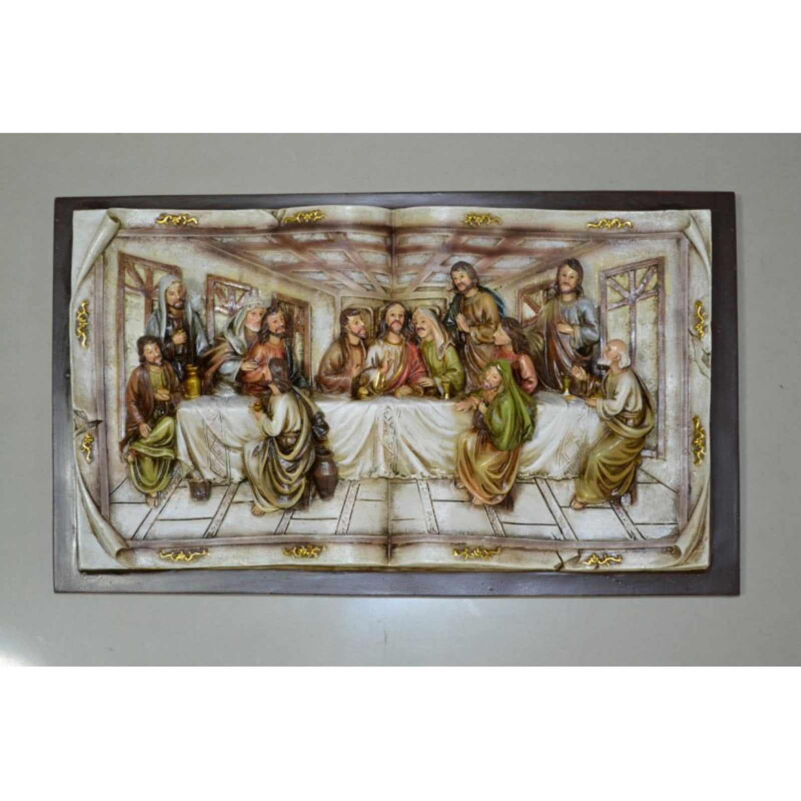 Small Last Supper Wall Plaque