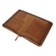 thumbnail image 2 of Funda para Laptop Folio de Cuero Genuino y Gamuza., 2 of 3