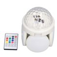 thumbnail image 4 of Lámpara de techo musical, luz LED Bluetooth de 48 W, luz musical con control remoto, lámpara musical con valor inmejorable, 4 of 12