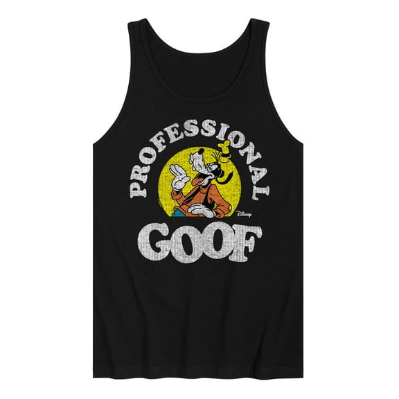 Disney - Professional Goof - Men's Sleeveless Graphic Tank Top