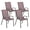 Brown 581, variant on Patio Wicker Adirondack Chair with Ottoman, Outdoor Fire Pit Chair with Cushions, High-Back, Large Seat & Armrests for Deck, Garden & Backyard, Cream White