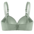 thumbnail image 5 of Front Button Wireless Bra for Women Full Bust Support No Underwire Comfort Fit Adjustable Shoulder Straps Daily Wear Lingerie, 5 of 7