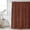 Brown, variant on Black Burlap Texture Shower Curtain, Waterproof Shower Curtains for Bathroom, Farmhouse Vintage Black Washable Fabric Bathtub Curtain Set Bath Decor with 12 Hooks 48"x72"