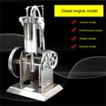 thumbnail image 3 of MOMOJIA Mechanical Mechanics Engine Model Realistic Engine Demonstrations Model, 3 of 12