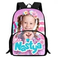thumbnail image 2 of Mochilas para niños Like Nastya, regalo de cumpleaños para estudiantes, mochilas escolares para niños, mochilas duraderas de gran capacidad para acampar, 2 of 5