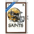 thumbnail image 2 of NFL New Orleans Saints - Casque anti-goutte 20, 2 of 4