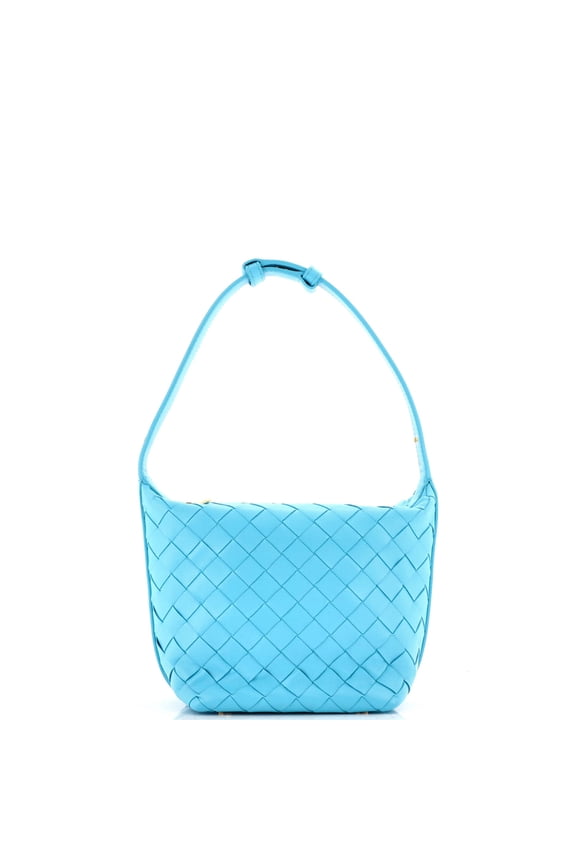 Pre-Owned Wallace Shoulder Bag Intrecciato Nappa Candy By Rebag