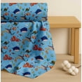 thumbnail image 4 of Soimoi Cotton Voile Fabric Coral,Whale & Jellyfish Ocean Printed Craft Fabric by The Yard 56 Inch Wide, 4 of 7
