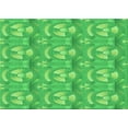 thumbnail image 1 of Ahgly Company Machine Washable Indoor Rectangle Transitional Neon Green Area Rugs, 4' x 6', 1 of 7