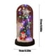 thumbnail image 3 of Precios Bajos, Adornos de escritorio para árbol de Navidad, luz nocturna brillante, diseño de escena navideña, cubierta de vidrio, decoración, regalo de Navidad Akmoler, 3 of 8