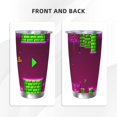 thumbnail image 3 of Saiise Geometry Dash Print Tumbler 20 Oz Stainless Steel Vacuum Insulated with Straw Coffee Cup for Home,Office,Outdoor Works Great for Ice Drinks and Hot Beverage, 3 of 8