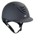 thumbnail image 1 of Casco IRH IR4G de seguridad para montar a caballo, negro mate, tamaño mediano, 1 of 2