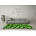 thumbnail image 3 of Ahgly Company Indoor Rectangle Oriental Green Modern Area Rugs, 8' x 12', 3 of 4