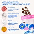 thumbnail image 3 of Native Pet Skin and Coat Chews for Dogs with Salmon Oil and Collagen for Healthy Skin and Shiny Coat, 120ct, 3 of 8