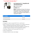 thumbnail image 2 of A/C Compressor Kit - Compatible with 1995 Chevy Tahoe, 2 of 2