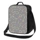 thumbnail image 1 of Disketp Black And White Houndstooth Bolsa Térmica Estampada para Almuerzo, Lonchera para Hombres y Mujeres Adultos, 1 of 7