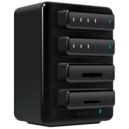 Lexar Drive Enclosure External - 4 X Hdd Supported - 4 X Total Bay - Usb 3.0, Thunderbolt 2