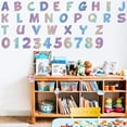 thumbnail image 1 of YAOMOBB Long-lasting Bulletin Board Letters Colorful Numbers Alphabet Cutouts Long lasting Bulletin Board Decorations, 1 of 7