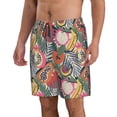 thumbnail image 2 of Balery Tropical Fruit Traje de Baño Estilo Hawaiano para Hombre, Shorts de Secado Rápido con Bolsillos-Small, 2 of 6