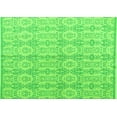 thumbnail image 1 of Ahgly Company Indoor Rectangle Abstract Green Modern Area Rugs, 8' x 10', 1 of 4