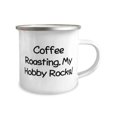 thumbnail image 2 of Cheap Coffee Roasting Gifts, Coffee Roasting. My Hobby Rocks!, Birthday 12oz Camper Mug For Coffee Roasting, Best friend gifts, Gifts for friends who are girls, Gifts for friends who are guys, Cute, 2 of 2
