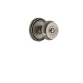 thumbnail image 4 of Grandeur Solbou_Dd_Na Soleil Solid Brass Dummy Door Knob Set - Nickel, 4 of 5