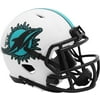 Riddell Miami Dolphins LUNAR Alternate Revolution Speed Mini Football Helmet