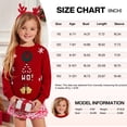 thumbnail image 6 of Actgleam Girls Christmas Sweaters Holiday Winter Boys Long Sleeve Crewneck Pullover Knit Tops,11-12Year, 6 of 9