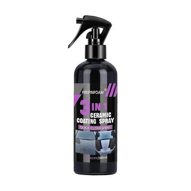 3 in 1 High Protection Fast Nano Ceramic Coating Spray, Quick Car Coating Spray